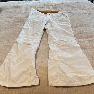 White North Face Snow Pants S